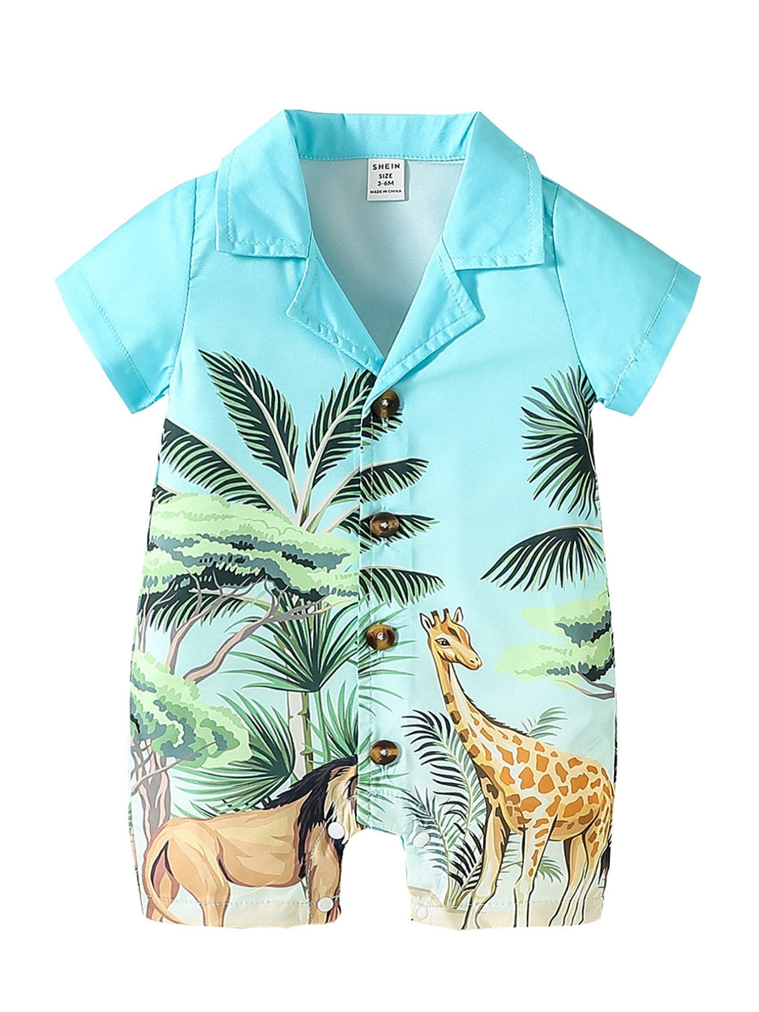 Wassery Baby Boys Girls Summer Clothes 3 6 9 12 18 Months Infant Short