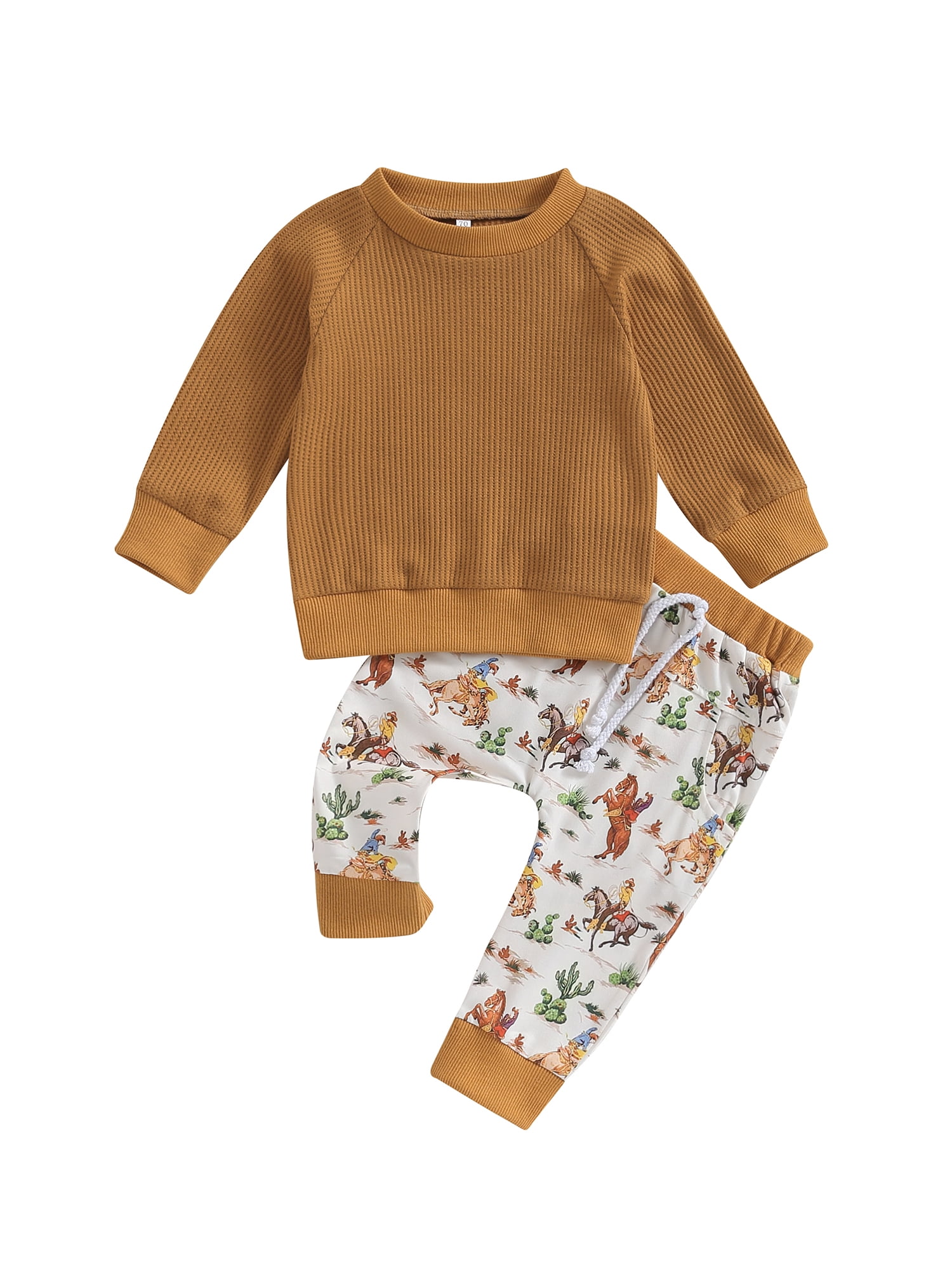 Wassery Baby Boys Western Clothes 6M 12M 18M 24M 3T Toddler Boys Long ...