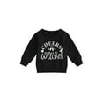 thumbnail image 1 of Wassery Infant Baby Halloween Clothes for Boys Girls Toddler Autumn Winter Sweatshirts Long Sleeve Round Neck Pumpkin Spider Web Letter Print Pullovers Tops Halloween Costume 6M-4Y, 1 of 8