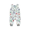 thumbnail image 1 of Wassery Infant Baby Summer Jumpsuit Cartoon Animal Print  Romper Newborn Sleeveless Round Neck One Piece for Boys and Girls, 1 of 8