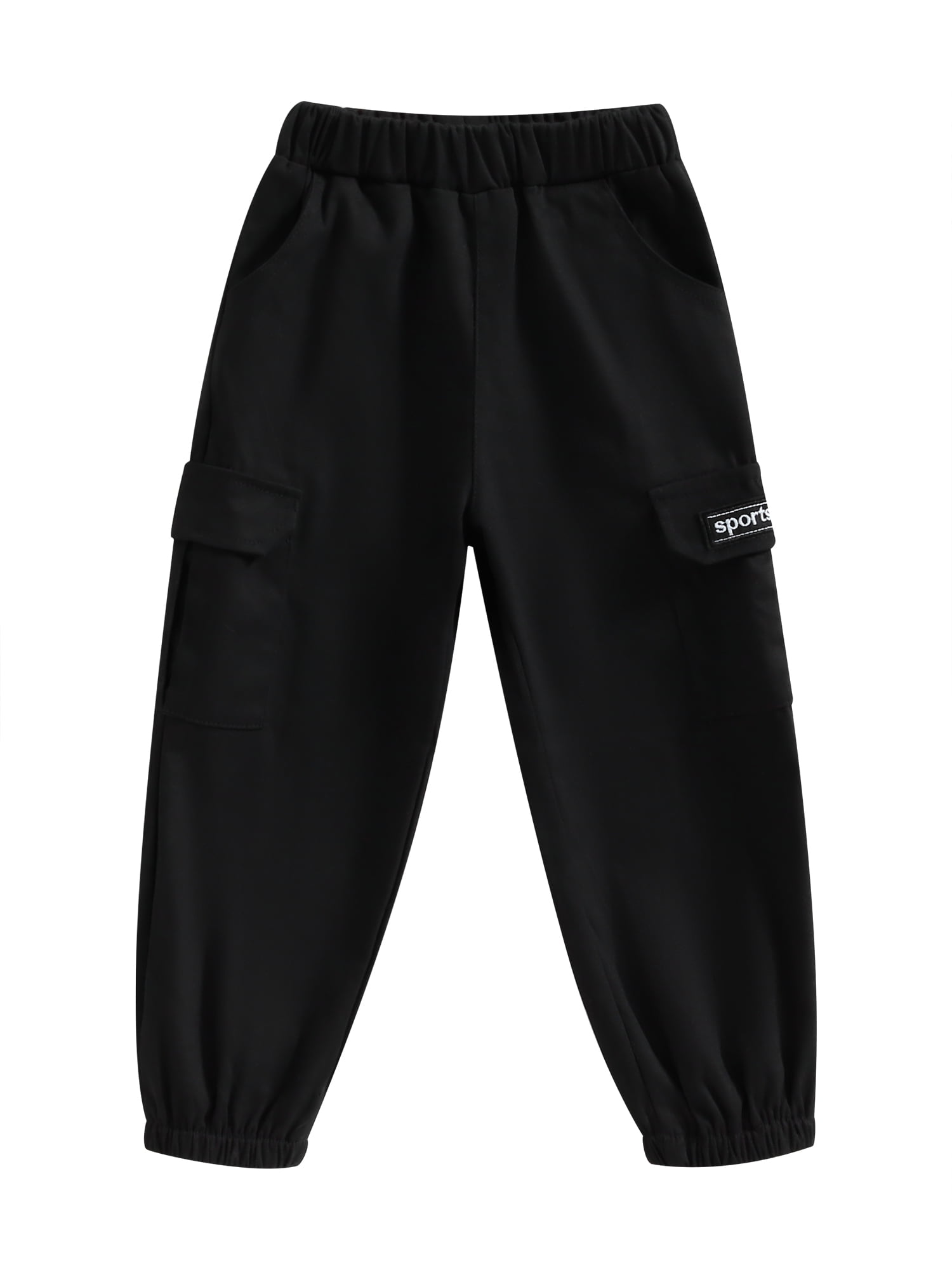 Wassery Kids Boys Girls Cargo Pants 3 10 Years Toddler Baggy
