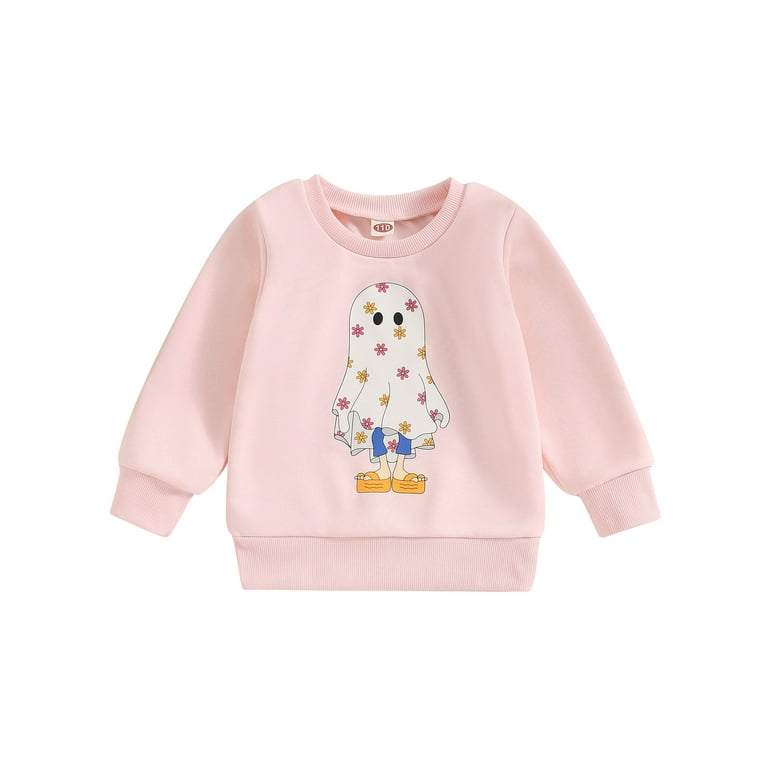 わいわいハロウィン☆ Wassery Kids Girls Halloween Sweatshirts Long Sleeve Crewneck