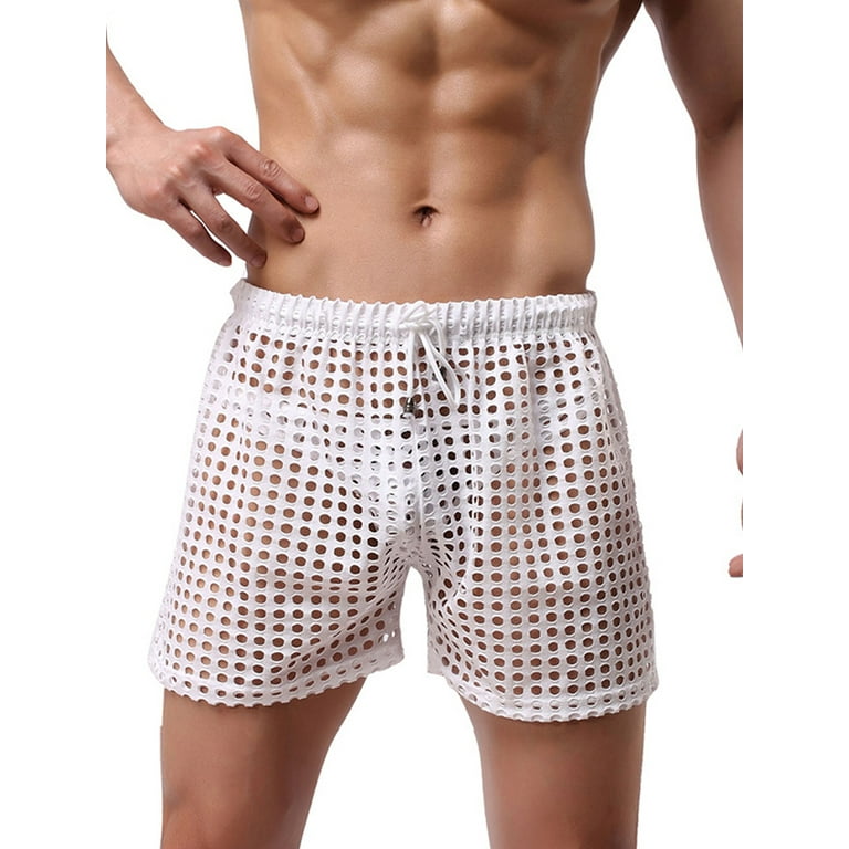 Fishnet swim cover on sale up shorts