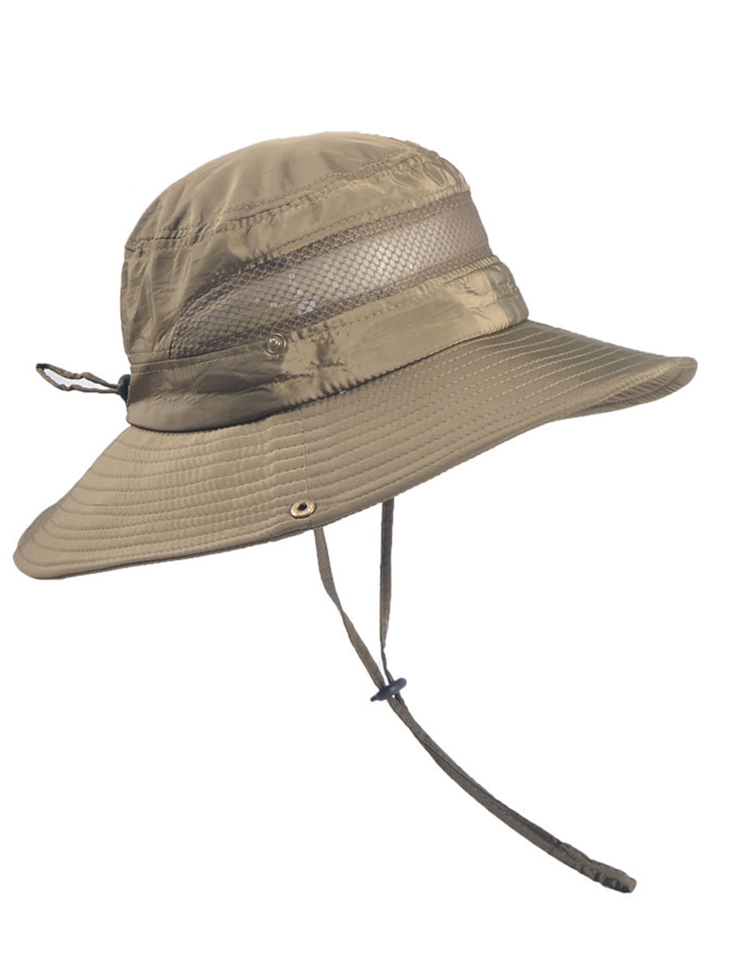 Diconna New Summer Mens Sun Hat Bucket Fishing Hiking Cap Wide Brim Uv Protection Hat Other