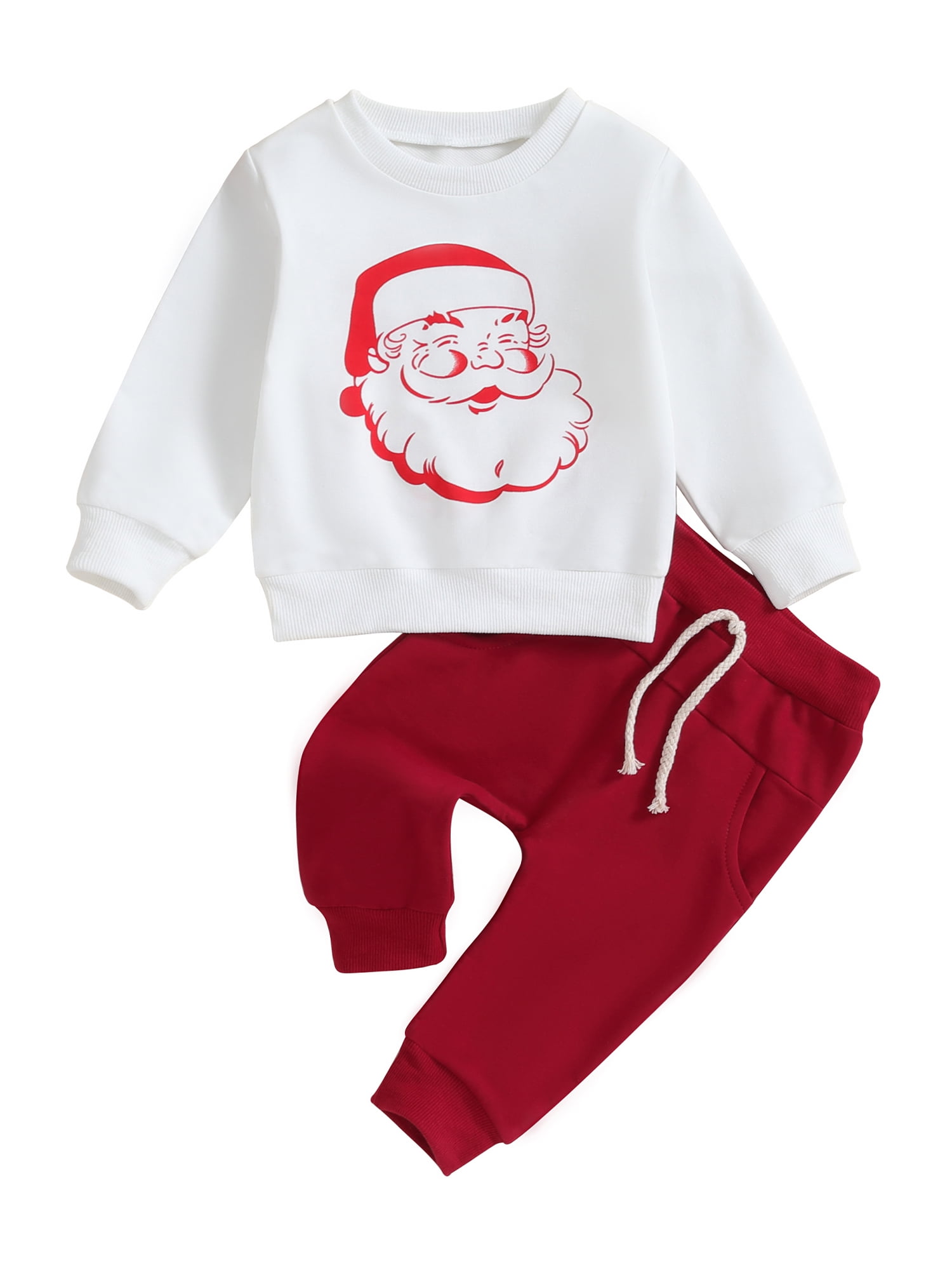 Wassery Toddler Baby Boys Christmas Outfits Clothes 3M 6M 12M 18M 24M