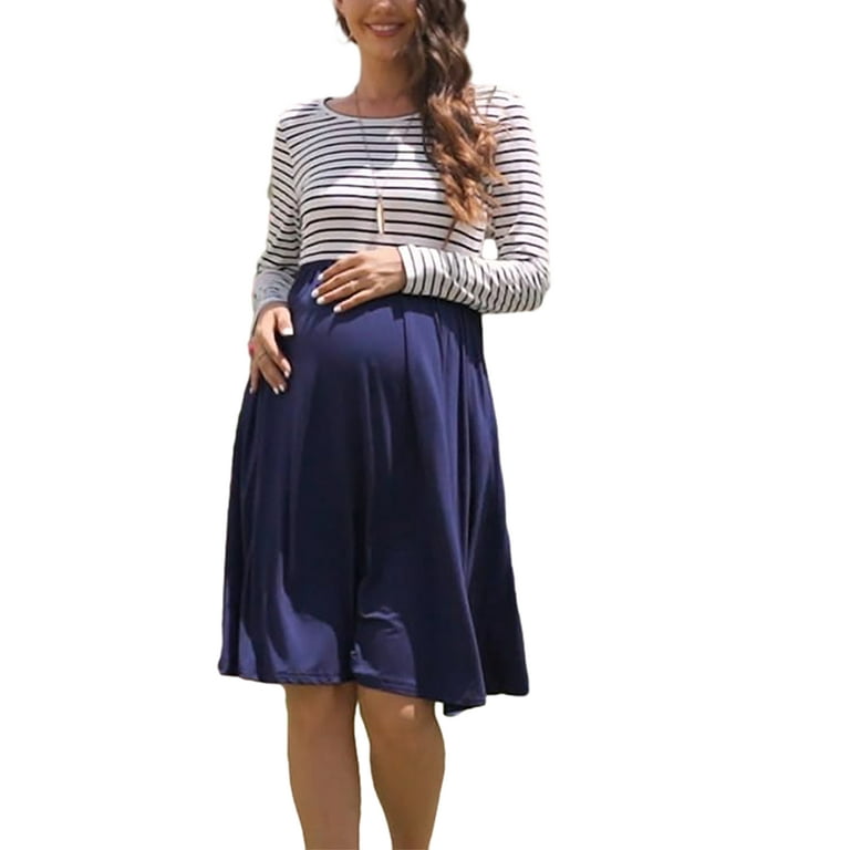 Fashion Casual Print Patchwork O Neck A Line Dresses Fashion Casual Print Patchwork O Neck A Line Dresses