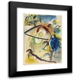 thumbnail image 1 of Wassily Kandinsky 14x18 Black Modern Framed Museum Art Print Titled - Watercolor IX (With Black Lines) (1913), 1 of 5