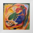 thumbnail image 1 of Wassily, Kandinsky 20x20 White Modern Wood Framed Museum Art Print Titled - Picture with Three Spot, 1 of 4