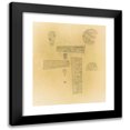 thumbnail image 1 of Wassily Kandinsky 20x23 Black Modern Framed Museum Art Print Titled - Fragments (1931), 1 of 5