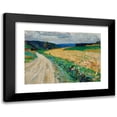 thumbnail image 1 of Wassily Kandinsky 24x18 Black Modern Framed Museum Art Print Titled - Kallmunz - Nature Study on the Yellow Stagecoach (1903), 1 of 5