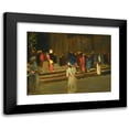 thumbnail image 1 of Wassily Kandinsky 24x19 Black Modern Framed Museum Art Print Titled - Park Von St. Cloud -Eingang (Park of St. Cloud -Entrance) (1906), 1 of 5