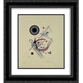 thumbnail image 1 of Wassily Kandinsky 2x Matted 20x22 Black Ornate Framed Art Print 'Blue', 1 of 2