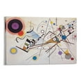 thumbnail image 1 of Wassily Kandinsky Composition VIII Print Photo Art Painting Canvas Poster Home Decorative Bedroom Modern Decor Posters Gifts 16x24inch(40x60cm), 1 of 6