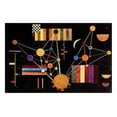 thumbnail image 1 of Wassily Kandinsky Wall Art Geflecht von Oben Woven Gallery Wrapped Canvas Art For Bedroom Livingroom Decoration Print Ready to Hang, 1 of 6