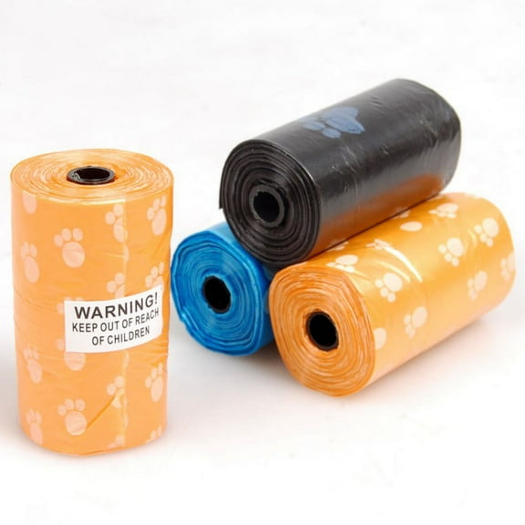 Waste Bag Pet Dog Poo Garbage Clean Carrier Holder Bone Shape Mini Dispenser Box