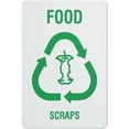thumbnail image 1 of Waste Food Scraps Sign Safe Sign, Signs Outdoor, 12 X 8 In, Sign For Home, Business, Driveway Alert, 1 of 6