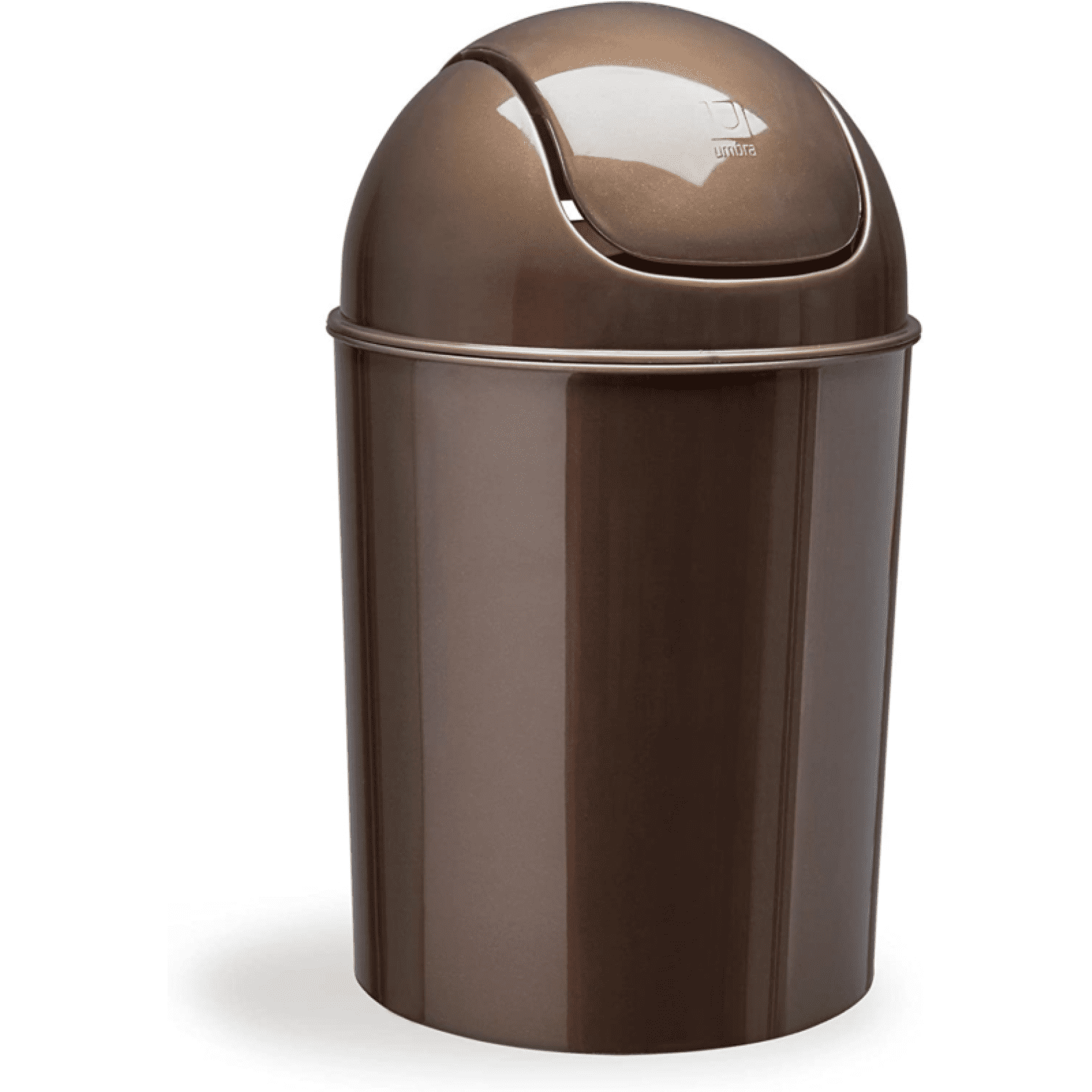 Waste Garbage Basket Trash Can 1 1/2 Gallon for Bathroom with Swing Lid