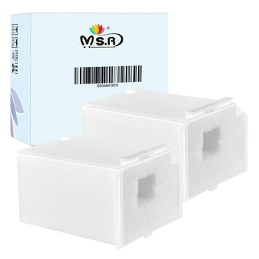 Waste Ink Pad Replacement Maintenance Box for Ecotank ET-2803 ET-2800 ET-2711 ET-2720 ET-4700 L3110 L3210 L3150 L3250 etc. Printers (2 Pack)
