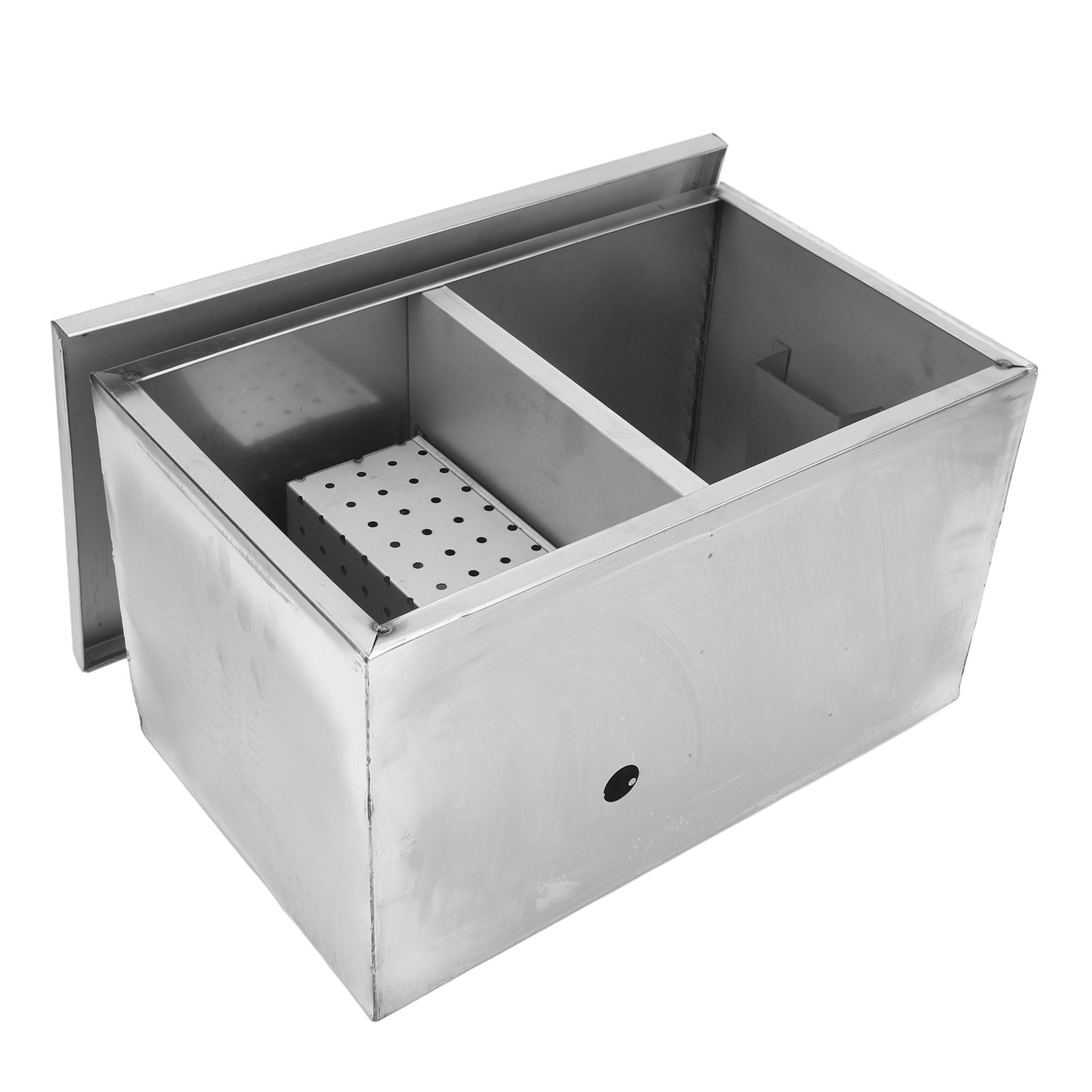 Waste Interceptor, Filtering Grease Trap High Flowing Stainless Steel