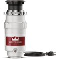 Waste King 1/3 HP Garbage Disposal with Power Cord, Compact Food Waste
