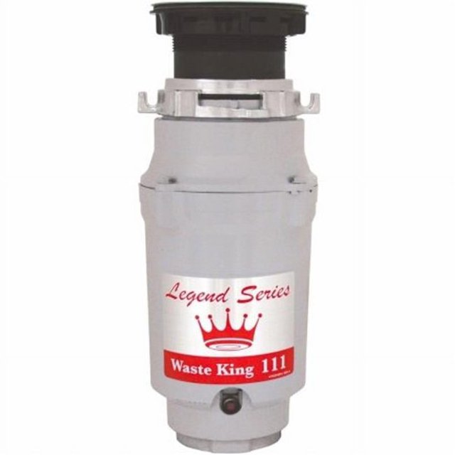 Waste King 111 Legend Series Garbage Disposal, 1/3Hp