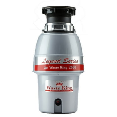 Waste King Legend Series 1/2 HP Under Skin Waste Disposer with Preinstalled Power Cord