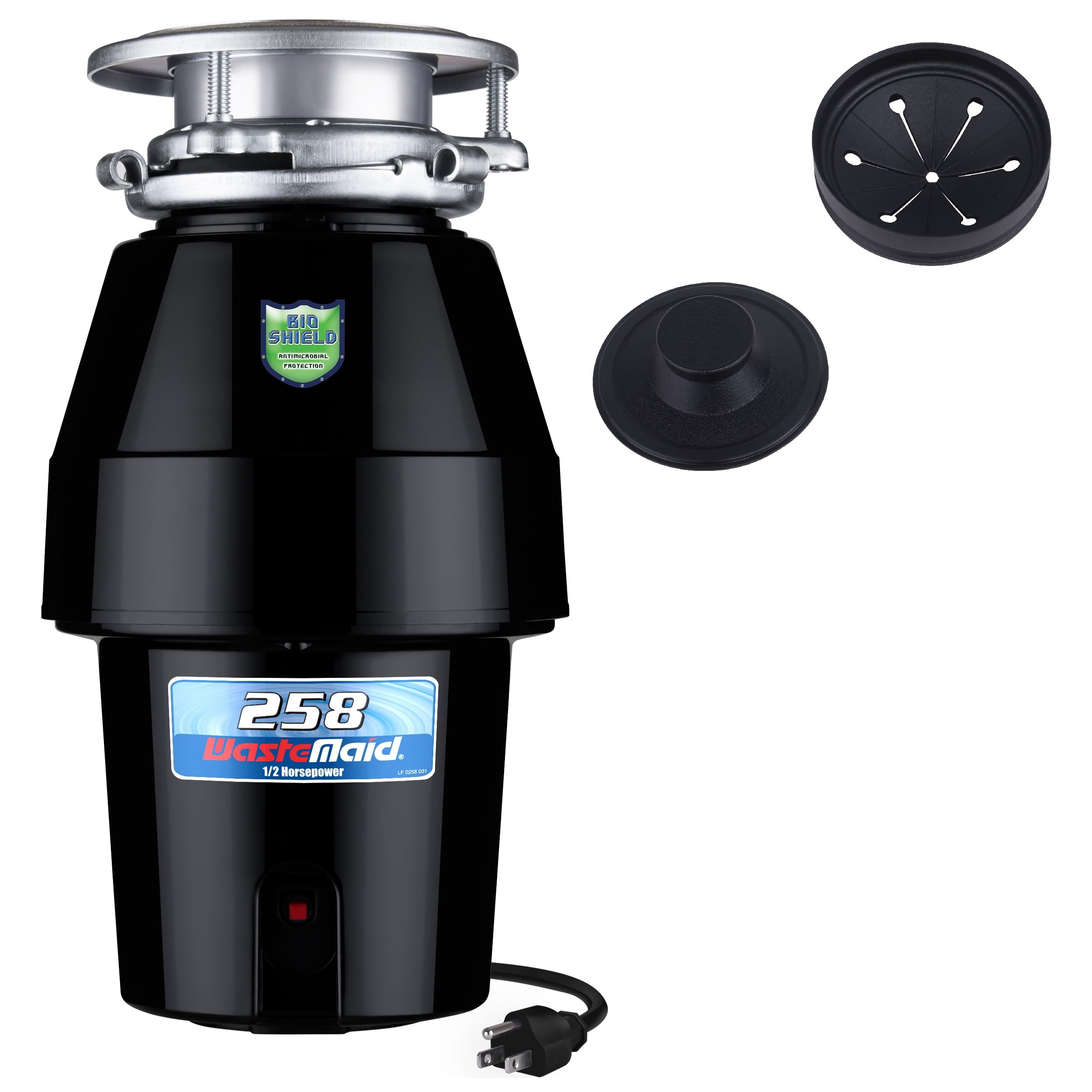 Waste Maid Standard 1/2 HP Continuous Feed Garbage Disposal 10-US-WM-158-3B 