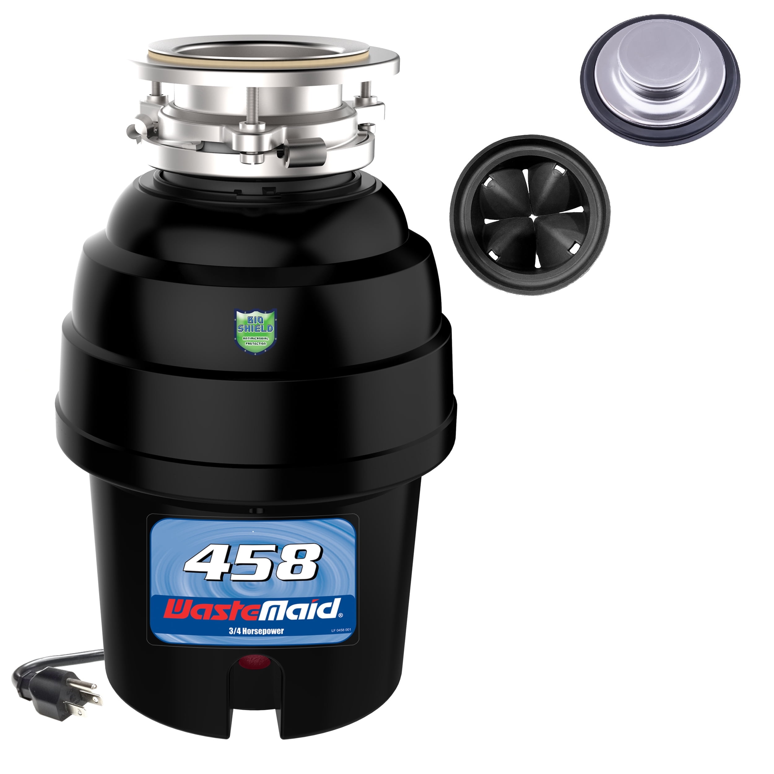 Waste Maid Black Stainless Steel 3/4 HP Garbage Disposal