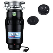 Waste Maid Economy 1/2 HP Continuous Feed Garbage Disposal with Detachable Power Cord 10-US-WM-058-3B