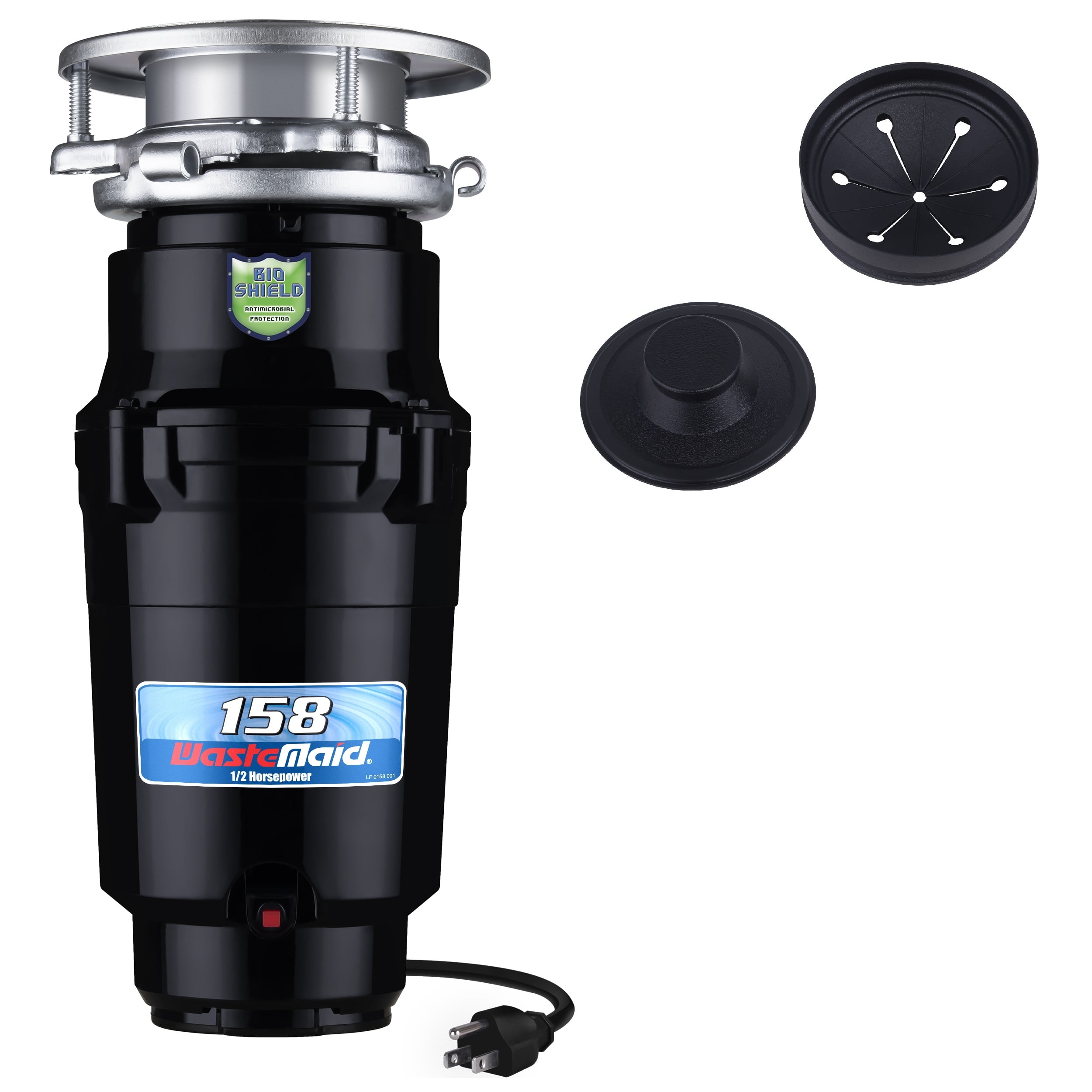 Waste Maid Economy 1/2 HP Continuous Feed Garbage Disposal 10-US-WM-058-3B 
