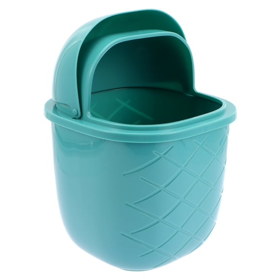 Waste Paper Basket Cartoon Trash Can Garbage Container Desk Office