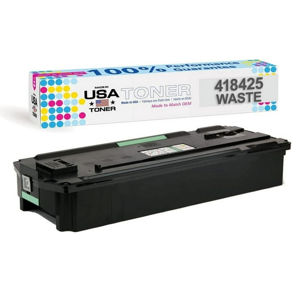 Waste Toner Box Replacement for Ricoh Lanier Savin 418425,D0BQ6400, IMC2000, IMC3000, IMC2500, IMC4500, IMC3500, IMC6000 1 Cartridge