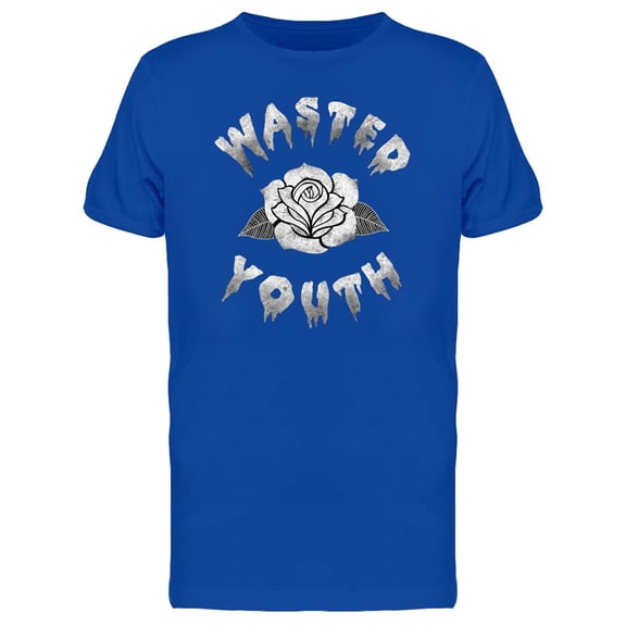 Wasted Youth Rock Music Icon T-Shirt Men -Image by Shutterstock, Male 3X-Large