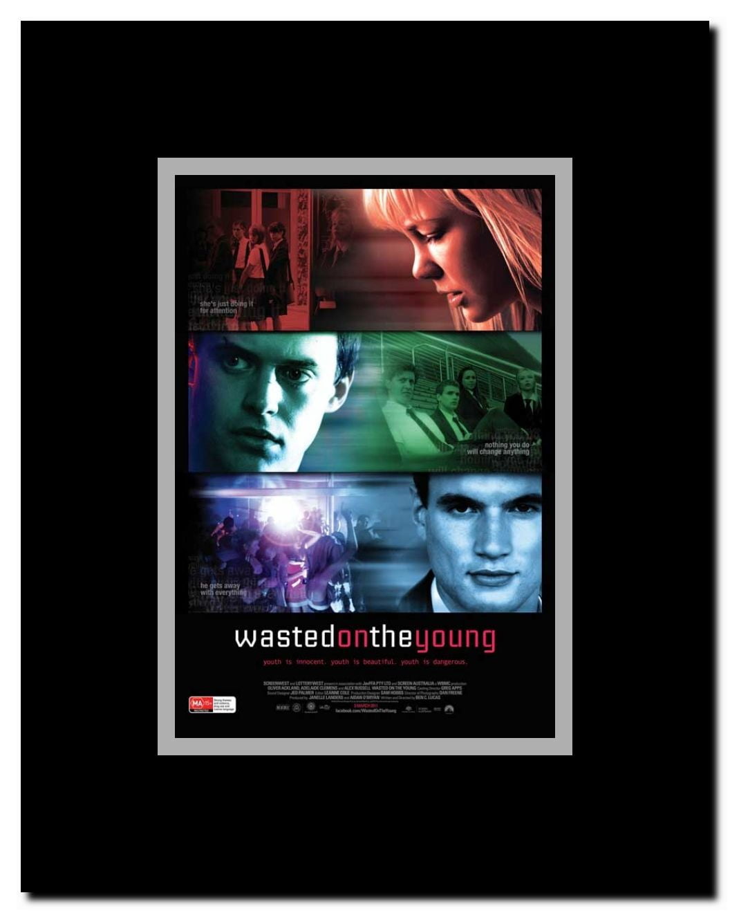 Wasted on the Young Framed Movie Poster