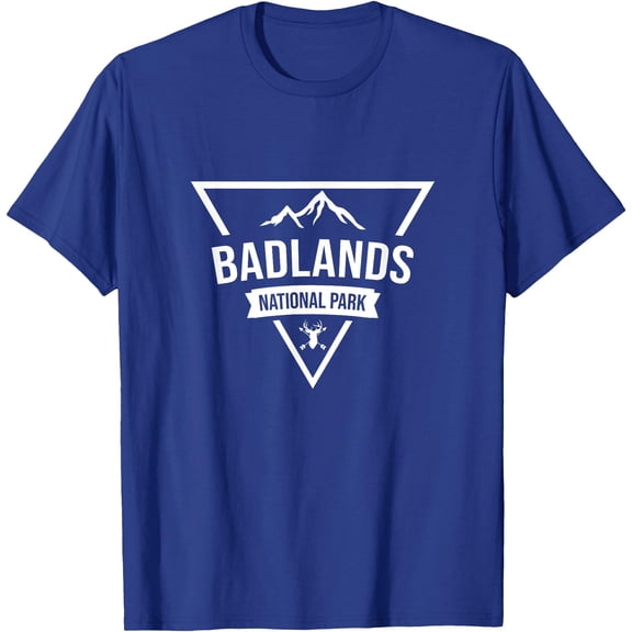 Wasteland National Park Unisex T-Shirt for Men Women Kids Toddler,Royal Blue Color,Size M