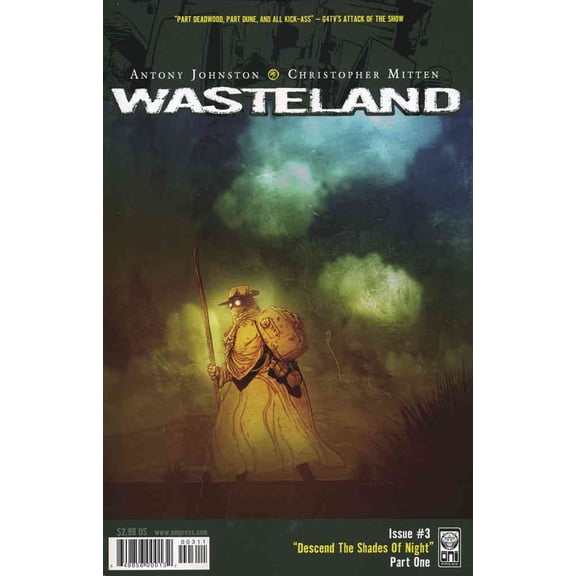 Wasteland (Oni) #3 VF ; Oni Comic Book