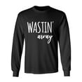 thumbnail image 1 of Wastin Away Adult Long Sleeve T-shirt, 1 of 3