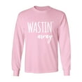 thumbnail image 1 of Wastin Away Adult Long Sleeve T-shirt, 1 of 3