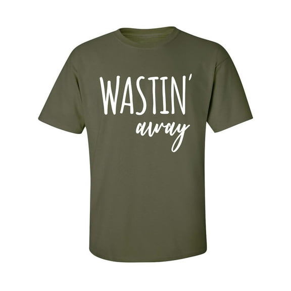 Wastin Away Adult Short Sleeve T-shirt