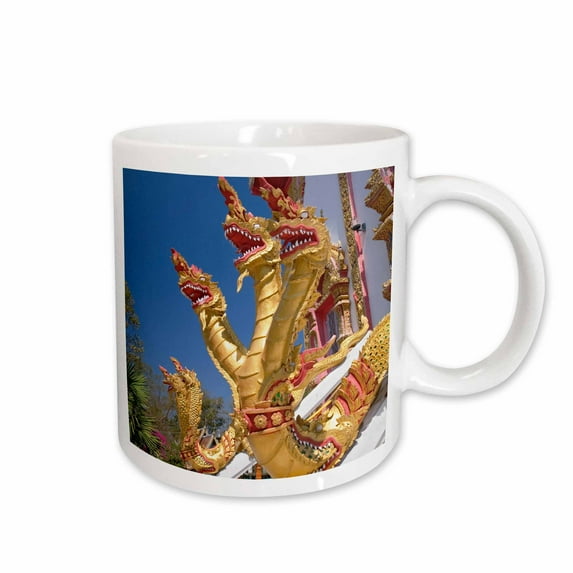 3drose, Wat Phrathat Doi Suthep, Chiang Mai, Thailand-as36 Aje0210 - Adam Jones, 15oz Mug
