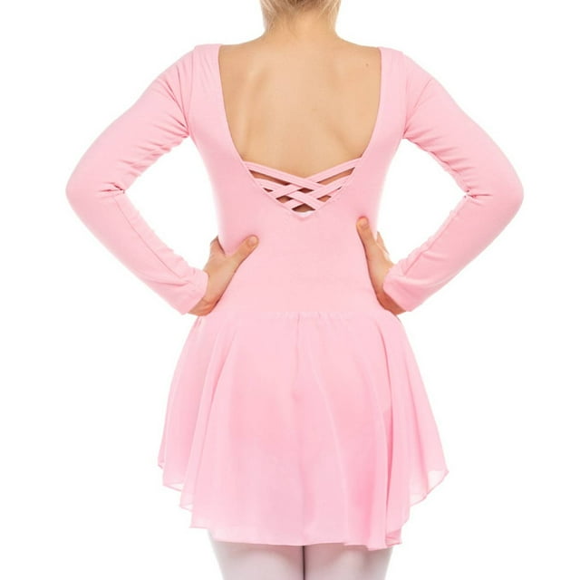 Wataxii Long Sleeve Leotards for Girl Toddler Gymnastics Leotards