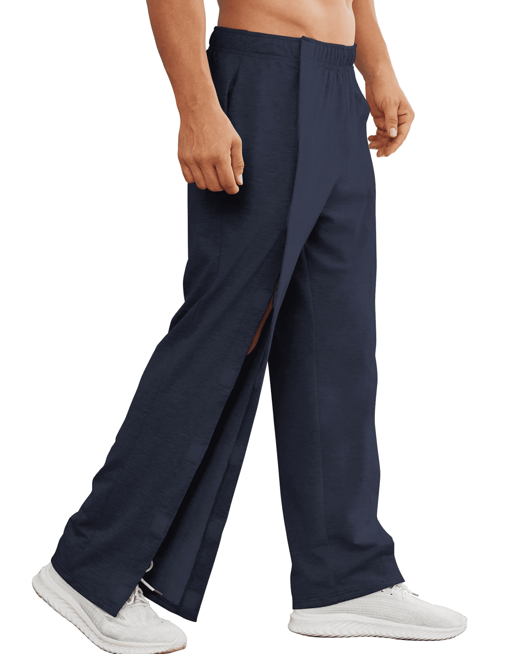 Wataxii Men's Sweatpants Athletic Tear Away Pants Jogger Sweatpants