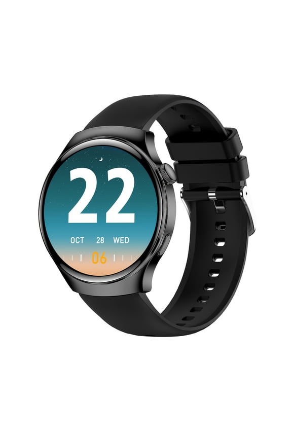 Watch 4 Pro Smartwatch: Wireless Calls, Weather Alerts, Music Control, Notifications, Fitness Tracker for Men & Women, Compatible with Android iPhone