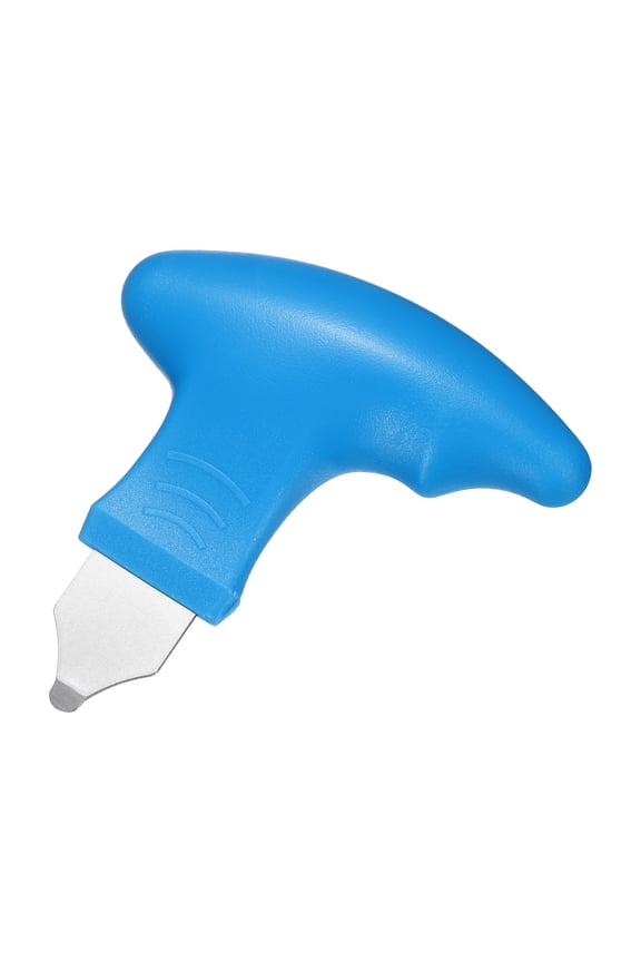 Watch Back Case Opener Tool 5.3mm Width Alloy Steel Blade Removal Tool Case Pry with ABS Extended Handle for Watches Battery Repair Replacement, Blue