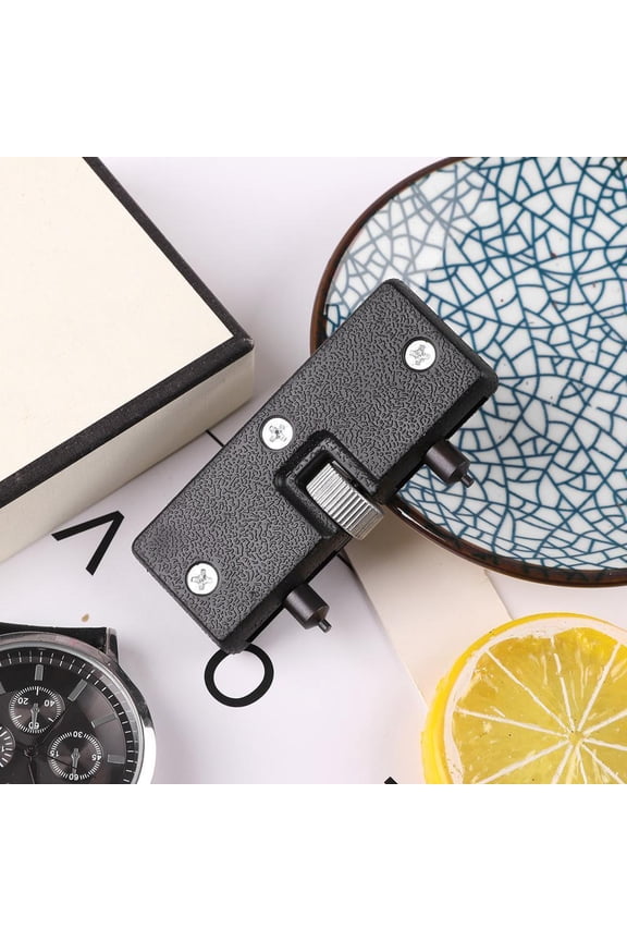 Watch Back Case Remover Tool, Adjustable Wrench Opener for Screw-Down Watch Cases, 8-57mm Jaw Opening for Watch Repair