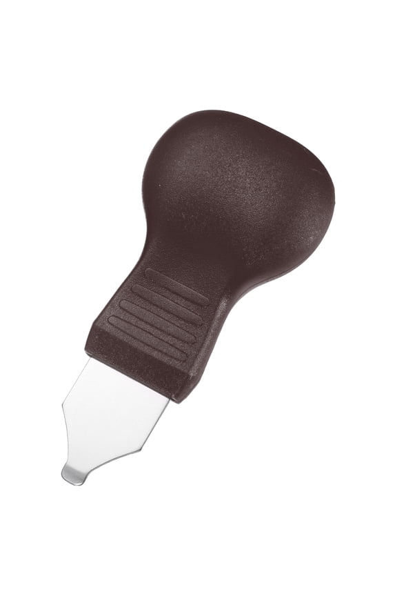 Watch Back Cover Opener Tool 5mm Width Alloy Steel Blade Removal Tool Case Pry with ABS Handle for Watch Battery Repair Replacement, Coffee