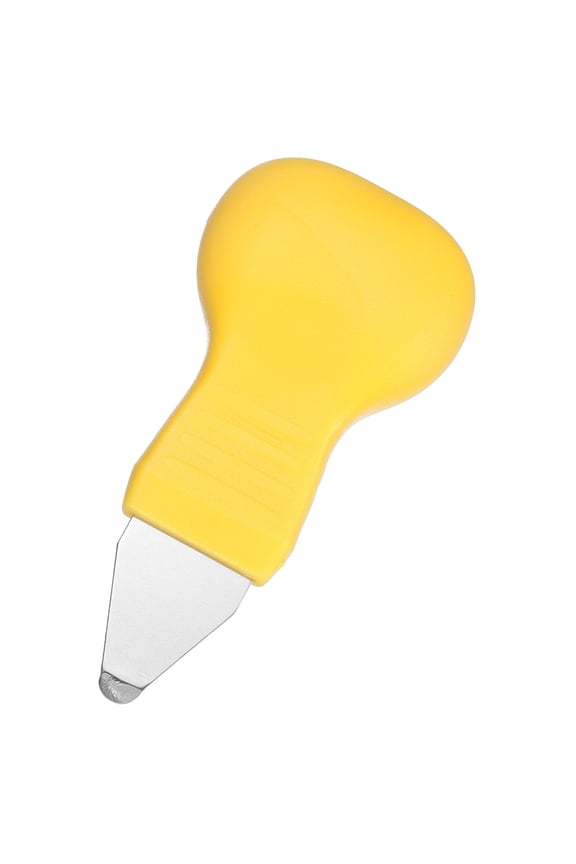 Watch Back Cover Opener Tool 6.5mm Width Alloy Steel Blade Removal Tool Case Pry with ABS Handle for Watches Battery Repair Replacement, Yellow