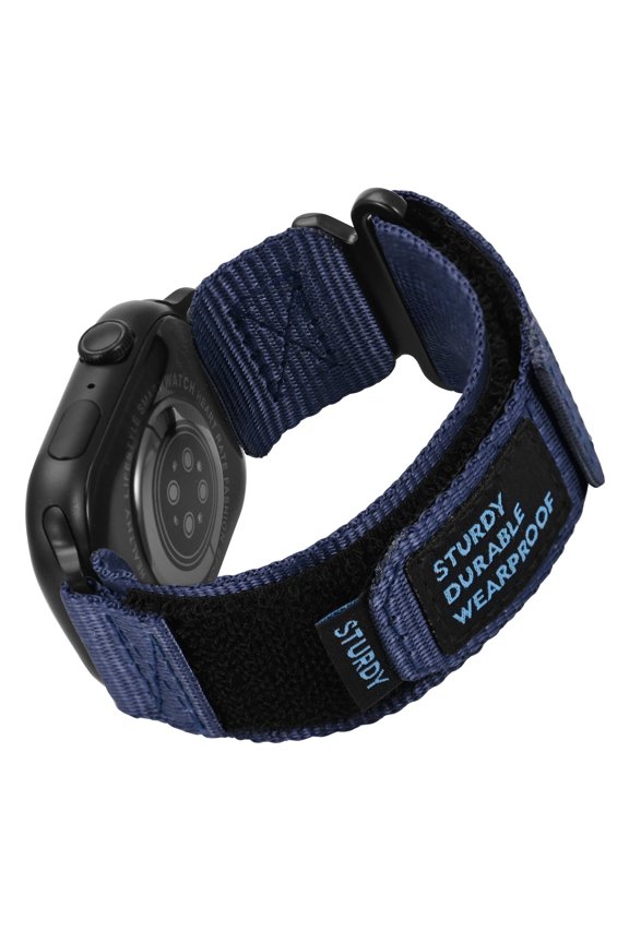 Watch Band Compatible with Apple Watch 41mm 40mm 38mm, Rugged Nylon Sports Straps for iWatch Ultra 2/Ultra Series 9/8/7/6/5/4/3/2/1/SE Men Women