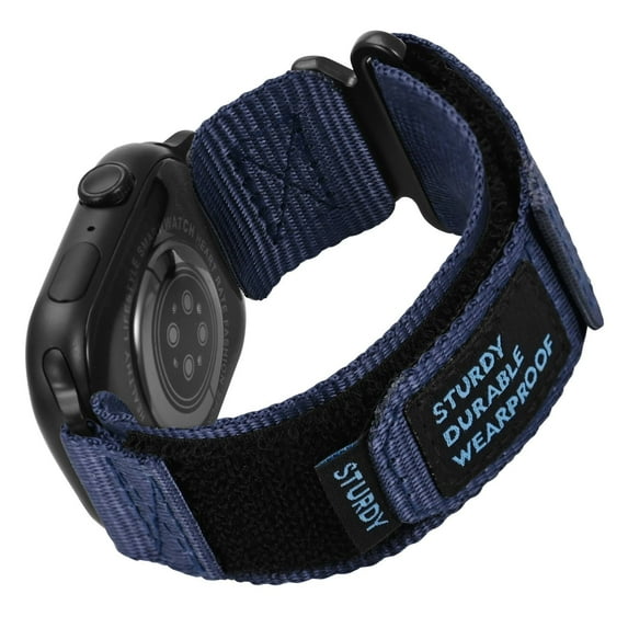 Watch Band Compatible with Apple Watch 41mm 40mm 38mm, Rugged Nylon Sports Straps for iWatch Ultra 2/Ultra Series 9/8/7/6/5/4/3/2/1/SE Men Women
