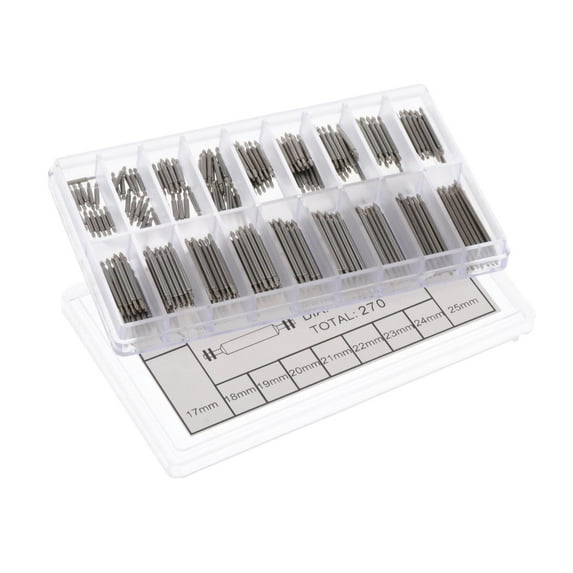 Watch Band Link Cotter Pin Jewelry Adjustment Wrist Watch Watch Bracelet Pin 1.5mm 270pcs